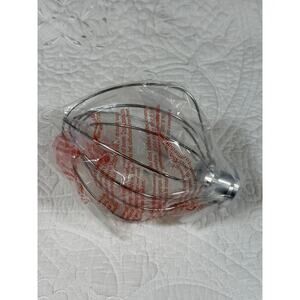 NWOT KitchenAid Mixer Whisk Whip Attachment Stainless Steel Mixing Tool Part